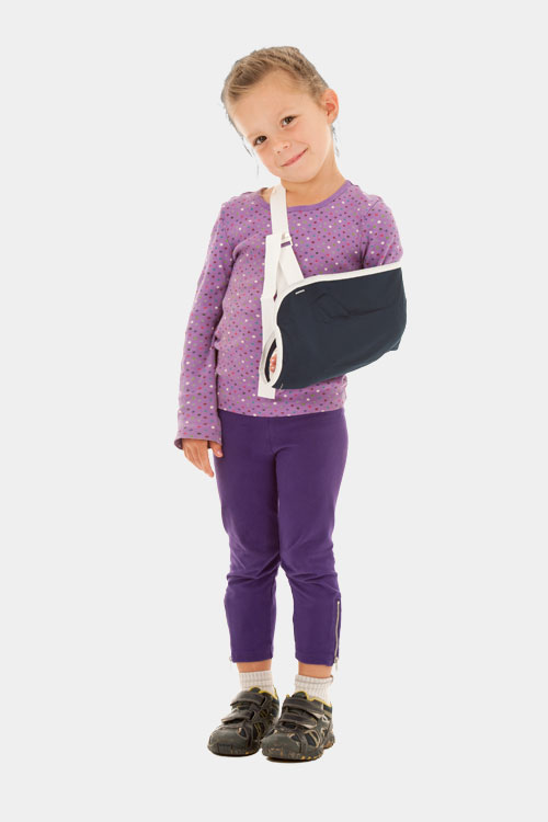 Little-Girl-with-Arm-in-Sling